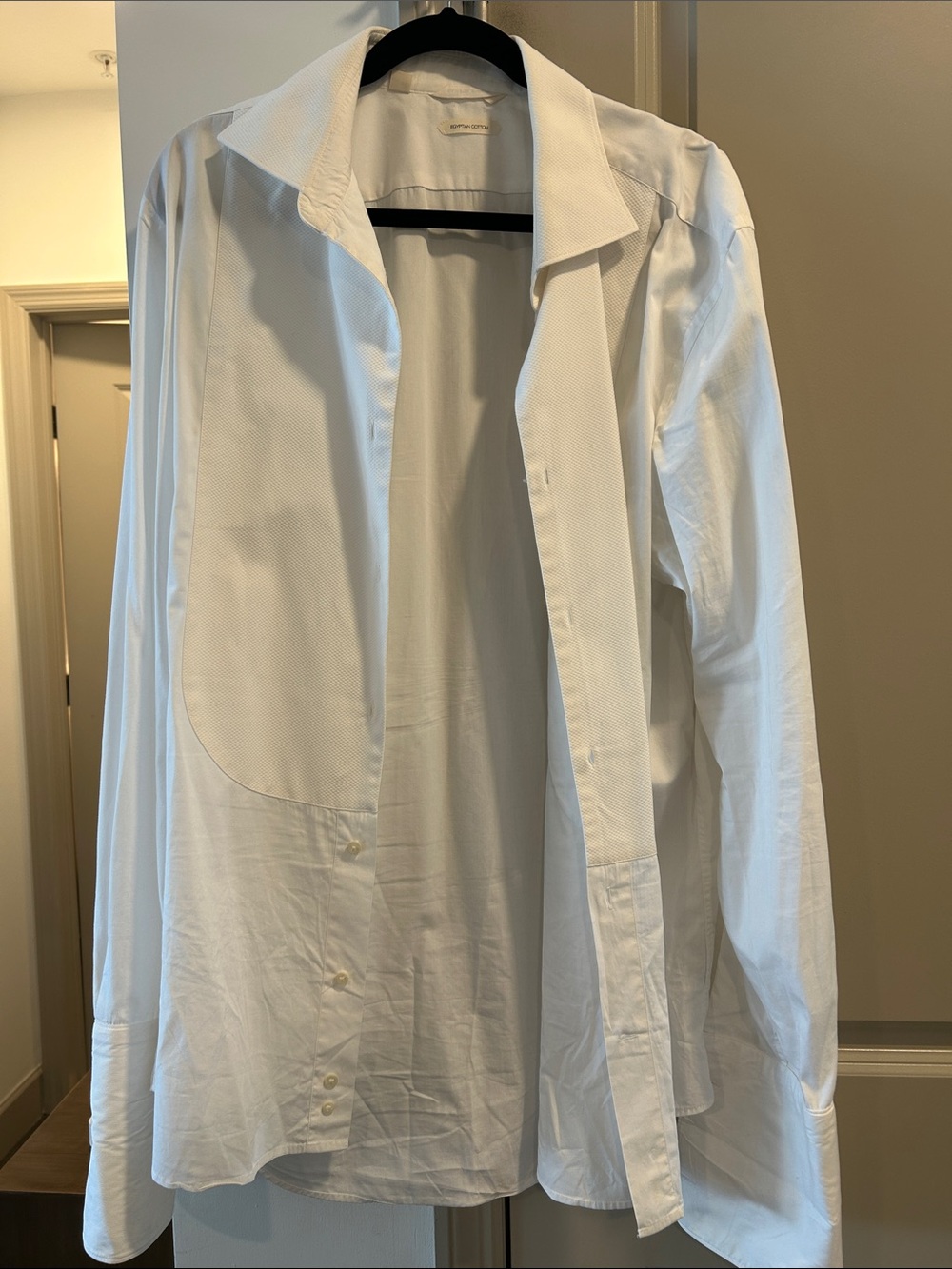 Suitsupply Tuxedo Shirt White